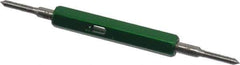 GF Gage - #2-56 Go/No Go Truncated Taperlock Thread Setting Plug Gage - Class 2A, Steel - Exact Industrial Supply