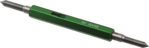 GF Gage - #6-40 Go/No Go Truncated Taperlock Thread Setting Plug Gage - Class 2A, Steel - Exact Industrial Supply