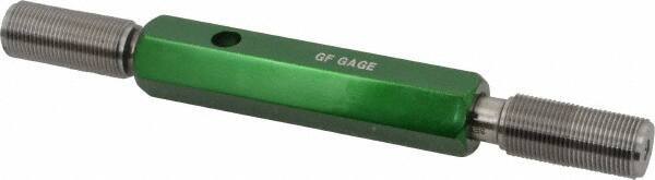 GF Gage - 9/16-24 Go/No Go Truncated Taperlock Thread Setting Plug Gage - Class 2A, Size 3 Handle, Steel - Exact Industrial Supply