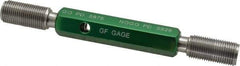 GF Gage - 5/8-18 Go/No Go Truncated Taperlock Thread Setting Plug Gage - Class 2A, Size 3 Handle, Steel - Exact Industrial Supply