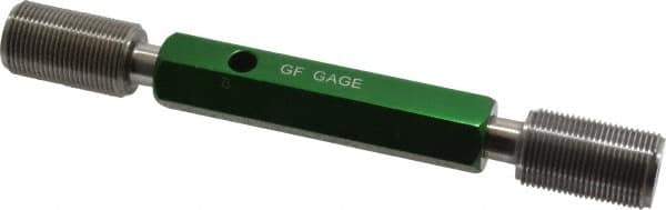 GF Gage - 3/4-20 Go/No Go Truncated Taperlock Thread Setting Plug Gage - Class 2A, Size 3 Handle, Steel - Exact Industrial Supply