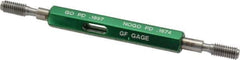 GF Gage - #10-32 Go/No Go Truncated Taperlock Thread Setting Plug Gage - Class 3A, Steel - Exact Industrial Supply