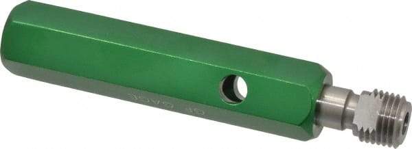 GF Gage - 1/4-18 Single End Tapered Plug Pipe Thread Gage - Handle Size 3 Included, NPT-L1 Tolerance - Exact Industrial Supply