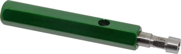 GF Gage - 1/8-27 Single End Tapered Plug Pipe Thread Gage - Handle Size 2 Included, NPTF-6 Step Tolerance - Exact Industrial Supply