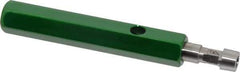 GF Gage - 1/8-27 Single End Tapered Plug Pipe Thread Gage - Handle Size 2 Included, NPTF-6 Step Tolerance - Exact Industrial Supply