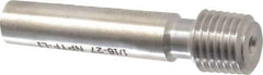 GF Gage - 1/16-27 Single End Tapered Plug Pipe Thread Gage - Handle Size 1, Handle Not Included, NPTF-L1 Tolerance - Exact Industrial Supply