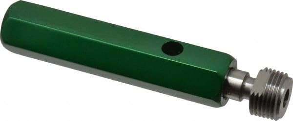 GF Gage - 3/8-18 Single End Tapered Plug Pipe Thread Gage - Handle Size 3 Included, NPTF-L1 Tolerance - Exact Industrial Supply