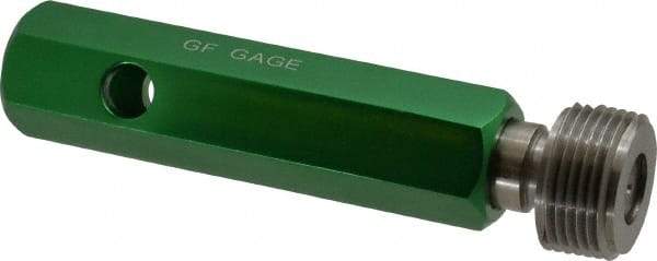 GF Gage - 3/4-14 Single End Tapered Plug Pipe Thread Gage - Handle Size 4 Included, NPTF-L1 Tolerance - Exact Industrial Supply