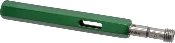 GF Gage - 1/16-27 Single End Tapered Plug Pipe Thread Gage - Handle Size 1 Included, NPTF-L3 Tolerance - Exact Industrial Supply
