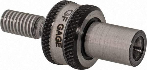 GF Gage - M5 x 0.8, 1/4 Inch Thread, Tapped Hole Location Gage - 5/16 Inch Head Diameter - Exact Industrial Supply
