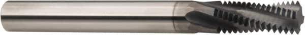 Niagara Cutter - M24x2.50 Metric Special, 0.62" Cutting Diam, 4 Flute, Solid Carbide Helical Flute Thread Mill - Internal/External Thread, 1.373" LOC, 4" OAL, 5/8" Shank Diam - Exact Industrial Supply