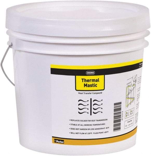 Parker - 1 Gal Plastic Bucket HVAC Cleaners & Scale Remover - Exact Industrial Supply