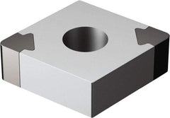 Sandvik Coromant - CNGA432 WH Grade 7025 CBN Turning Insert - Uncoated, 80° Diamond, 1/2" Inscr Circle, 3/16" Thick, 1/32" Corner Radius - Exact Industrial Supply