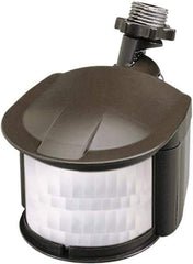 Cooper Lighting - 120 VAC, 180° Pattern, Wall Mount Photoelectric Sensor - For Use with Floodlight - Exact Industrial Supply