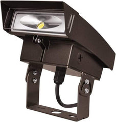 Cooper Lighting - Aluminum, Trunnion Mount Floodlight Kit - For Use with Crosstour LED Wall Pack Luminaire - Exact Industrial Supply