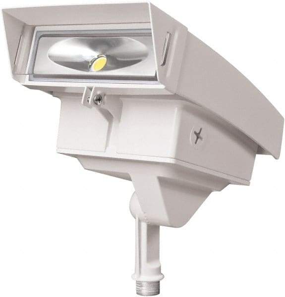 Cooper Lighting - Aluminum, Knuckle Mount Floodlight Kit - For Use with Crosstour LED Wall Pack Luminaire - Exact Industrial Supply