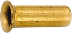 ANDERSON METALS - 3/8" OD, Lead Free Brass C.T.S. Insert Stiffener - 200 Max Working psi, Tube Insert Ends - Exact Industrial Supply