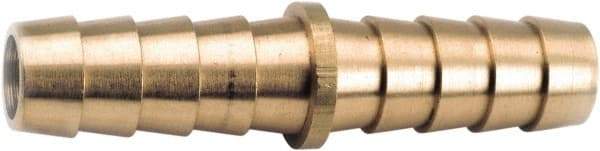 ANDERSON METALS - Hose Barb x Hose Barb Hose Mender - 5/8" ID Hose, Lead Free Brass - Exact Industrial Supply