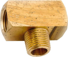 ANDERSON METALS - 3/8-18 Male Thread x 3/8-18 Female Thread, Lead Free Brass Industrial Pipe Male Branch Tee - MNPT x FNPT, 1,000 psi - Exact Industrial Supply