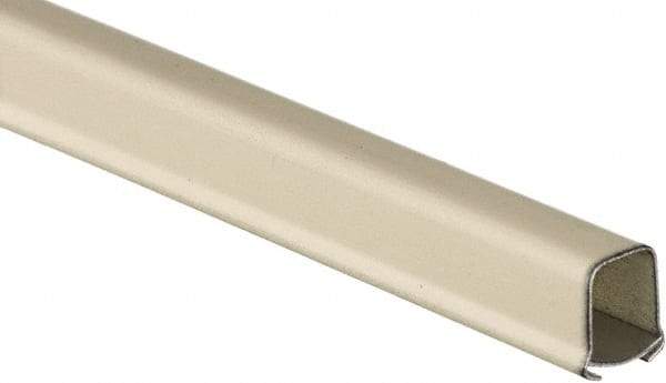 Hubbell Wiring Device-Kellems - 3m Long x 0.85 Inch Deep x 0.76 Inch Wide, Metal Raceway - Continuous Cover, 1 Channel, Ivory, Painted - Exact Industrial Supply