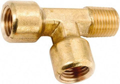 ANDERSON METALS - Class NSF, 3/8" Internal Pipe, Lead Free Brass Street Tee - NPT - Exact Industrial Supply
