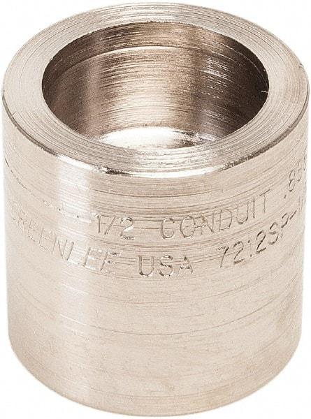 Greenlee - 1/2" Conduit Round Die - 0.885" Hole Diam - Exact Industrial Supply