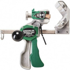 Greenlee - 1/2" to 3" Capacity Cable Wire Stripper - 1/2" Min Wire Gage - Exact Industrial Supply