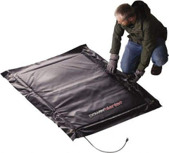 Powerblanket - 48" Long x 36" Wide, Flat, PVC, Standard Heat Blanket - 120 Volts, Flat Back - Exact Industrial Supply