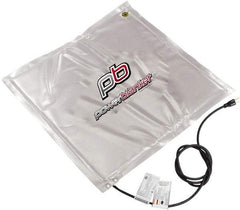 Powerblanket - 24" Long x 24" Wide, Flat, PVC, Standard Heat Blanket - 120 Volts, Flat Back - Exact Industrial Supply