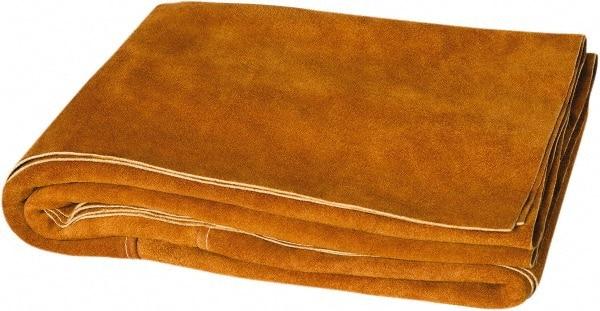Steiner - 4' High x 3' Wide x 0.06 to 0.08" Thick Leather Welding Blanket - Rust - Exact Industrial Supply