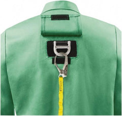 Steiner - Size 6XL Flame Resistant/Retardant Jacket - Green, Cotton, Snaps Closure - Exact Industrial Supply