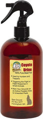 Bare Ground Solutions - 16oz Trigger Spray Bottle of Coyote Urine Predator Scent to repel unwanted animals - Exact Industrial Supply