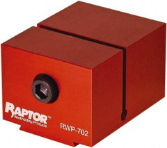 Raptor Workholding - 1-1/2" Jaw Width, 1.82" High x 2.35" Long x 2.95" Wide Dovetail Vise - For Use with 4 & 5 Axis Workholding Systems - Exact Industrial Supply