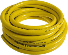 Continental ContiTech - 3/4" ID x 1.11" OD 100' Long Multipurpose Air Hose - 250 Working psi, -10 to 158°F, Yellow - Exact Industrial Supply