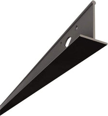 HG-Grid - 8' Long x 61/64" Wide x 1.94" Thick, Vinyl Ceiling Grid - ASTM E-84 Specification, Black - Exact Industrial Supply