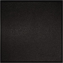 Genesis - 23-3/4" Long x 23-3/4" Wide x 0.11" Thick, Vinyl Ceiling Tile - ASTM E-84 Specification, Black - Exact Industrial Supply