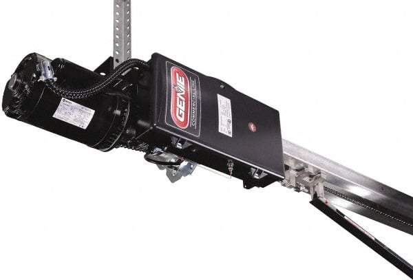 Genie - 1/2 hp 1 Phase Heavy Duty Garage Door Trolley Operator Head with Brake - For Use with 14' High Sectional Door - Exact Industrial Supply