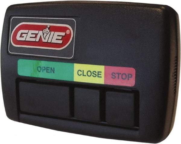 Genie - 3 Button Garage Door Transmitter - For Use with Commercial Doors - Exact Industrial Supply