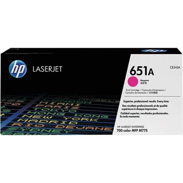Hewlett-Packard - Magenta Toner Cartridge - Use with HP LaserJet Enterprise 700 Color MFP M775 - Exact Industrial Supply