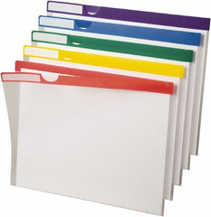 Pendaflex - 8-1/2 x 11", Letter Size, Assorted Colors, Index Folder - Exact Industrial Supply