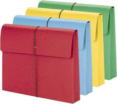 SMEAD - 8-1/2 x 11", Letter Size, Assorted Colors, Expansion Folders - Exact Industrial Supply