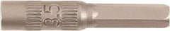 Wiha - 4mm Drive, Nut Setter Screwdriver Bit - 28mm OAL - Exact Industrial Supply