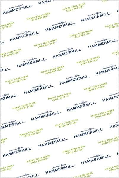 Hammermill - 12" x 18" Photo White Copy Paper - Use with Laser Printers, Offset Presses, Color Copiers - Exact Industrial Supply