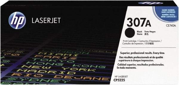 Hewlett-Packard - Black Toner Cartridge - Use with HP Color LaserJet Professional CP5225 - Exact Industrial Supply