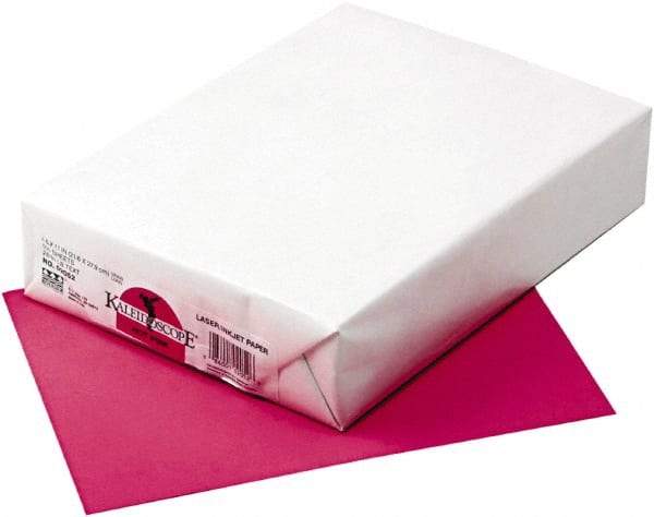 Pacon - 8-1/2" x 11" Hot Pink Colored Copy Paper - Use with Laser Printers, Copiers, Inkjet Printers - Exact Industrial Supply