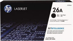 Hewlett-Packard - Black Toner Cartridge - Use with HP LaserJet Pro M402dn, M402dw, M402n, MFP M426fdn, M426fdw - Exact Industrial Supply
