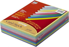 Pacon - 8-1/2" x 11" Assorted Colors Colored Copy Paper - Use with Copiers,Inkjet Printers,Laser Printers,Typewriters - Exact Industrial Supply