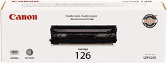 Canon - Black Toner Cartridge - Use with Canon imageCLASS LBP6200d - Exact Industrial Supply