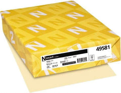 Neenah Paper - 8-1/2" x 11" Ivory Copy Paper - Use with Laser Printers, Copiers, Inkjet Printers - Exact Industrial Supply