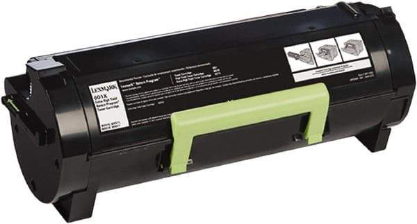 Lexmark - Black Toner Cartridge - Use with Lexmark MX510, MX610 - Exact Industrial Supply
